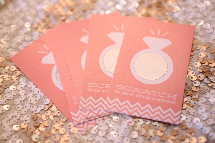 Bridal Party Scratchers