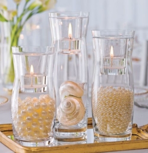 sea shell centerpiece